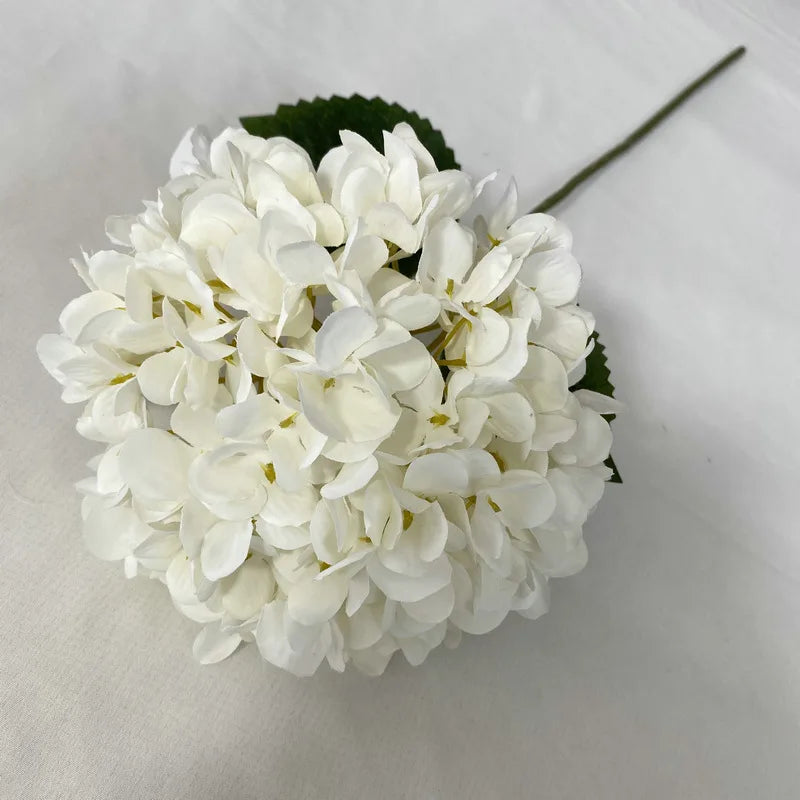 Silk Hydrangea Bouquet – 58cm Artificial Flowers for Wedding Home Decor