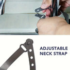 Adjustable Rubber Sink Caddy – Hanging Faucet Basket for Kitchen Organization