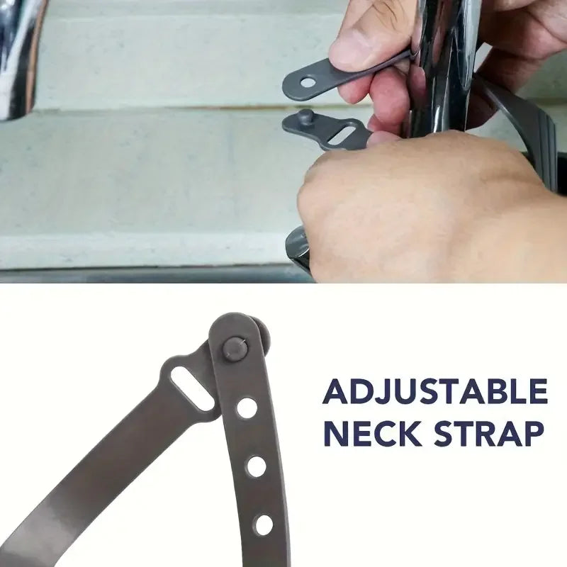 Adjustable Rubber Sink Caddy – Hanging Faucet Basket for Kitchen Organization