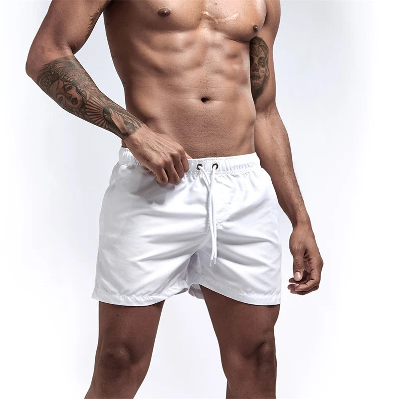 Mens Quick Dry Swim Trunks – Lightweight Beach Shorts for Summer Swimming