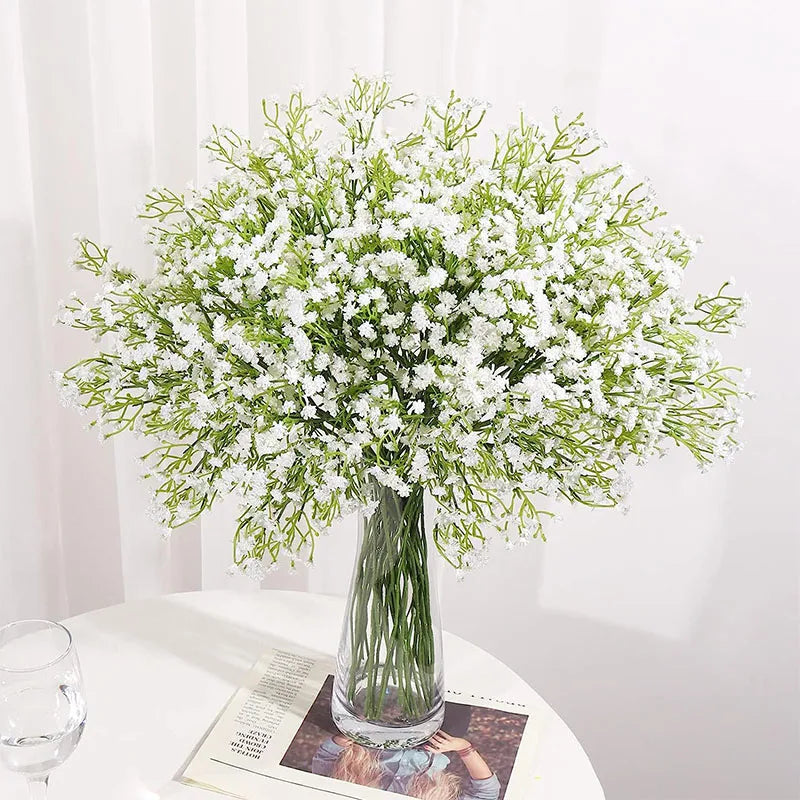 Artificial Babysbreath Flowers – Realistic Floral Decor for Wedding Parties