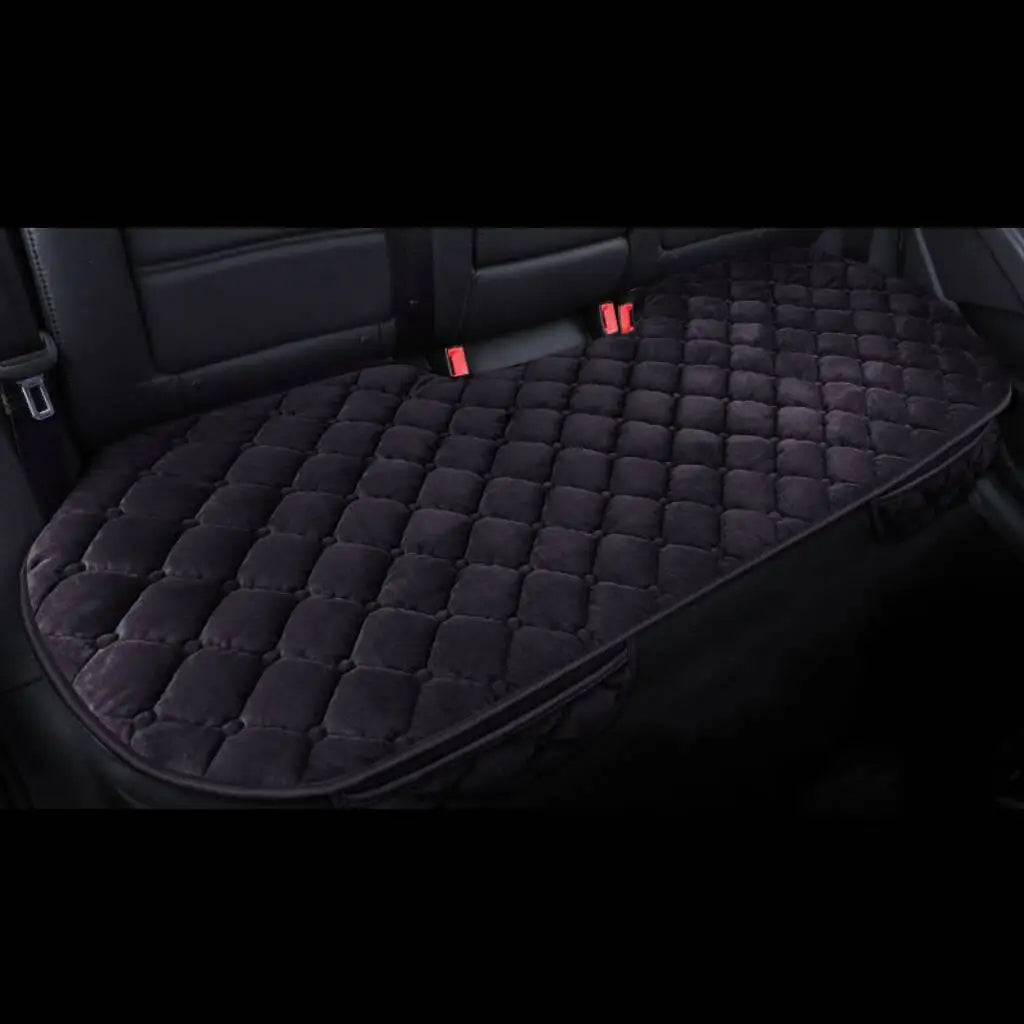 Universal Plush Car Seat Cushion – Winter Warmth for Automotive Interior