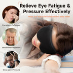 Soft 3D Sleeping Mask – Breathable Light Blocking Eyeshade for Travel
