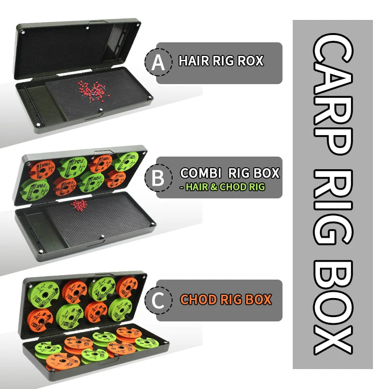 Carp Fishing Tackle Box – Multifunctional Organizer for End Rig Storage