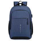 Large Capacity Laptop Backpack – Unisex Minimalist Travel Bag for Students