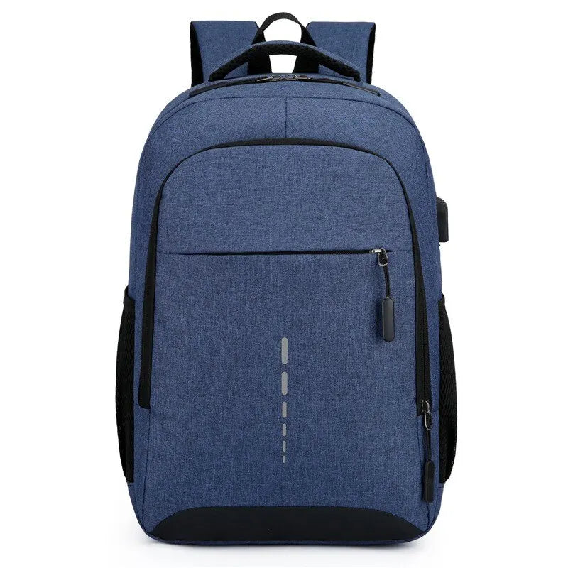 Large Capacity Laptop Backpack – Unisex Minimalist Travel Bag for Students