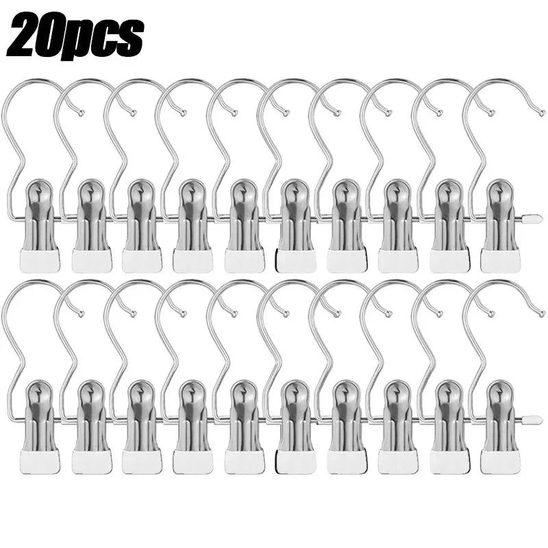 Multifunctional Laundry Clips – Traceless Hangers for Clothing Storage