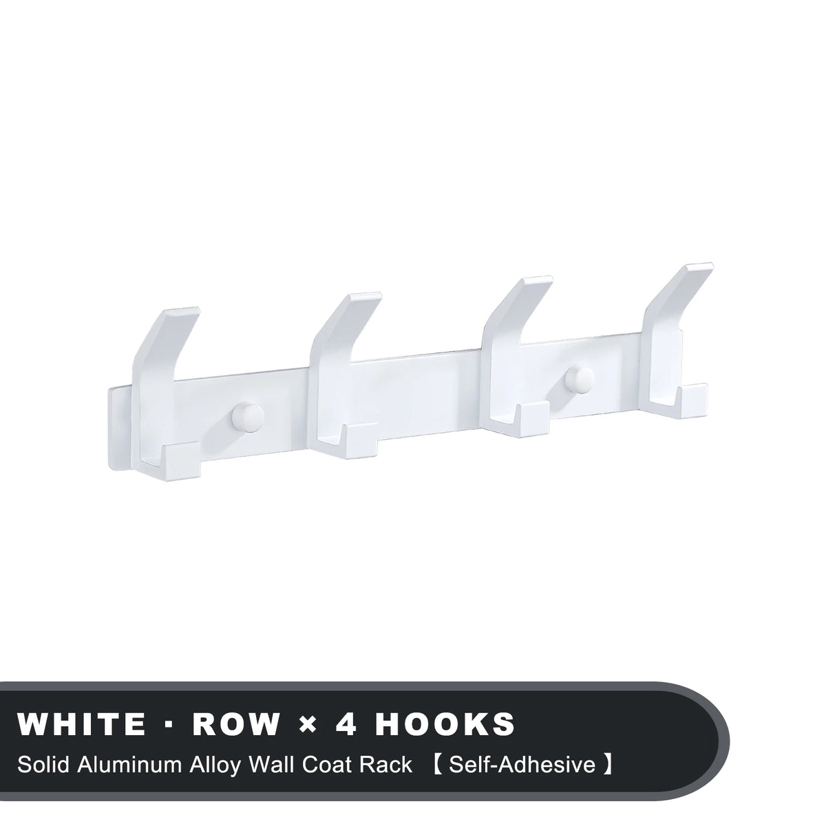 Self-Adhesive Wall Hooks – Heavy Duty Hangers for Bathroom Kitchen Storage