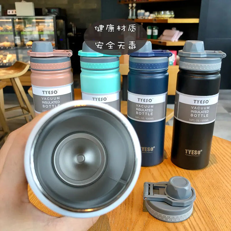 Stainless Steel Vacuum Flask – Insulated Travel Mug for Outdoor Sports
