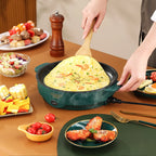 Electric Non-Stick Multicooker – Portable Frying Pan for Home Cooking