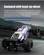 4WD Off-Road RC Monster Truck – 50km/h Remote Control for Adults and Kids