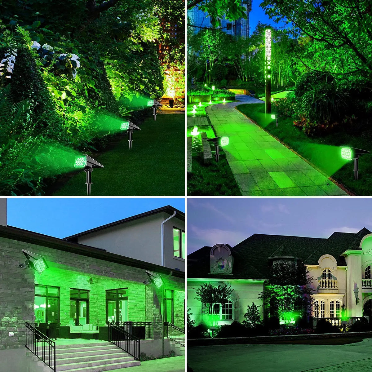 Adjustable Solar Garden Spotlights – IP65 Waterproof LED for Outdoor Lighting