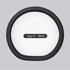Napa Leather Steering Wheel Cover – Perforated 15 Inch Grip for Car Interior