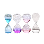Crystal Singing Hourglass – Decorative Bubbling Timer for Home Office Decor