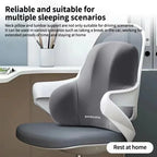 Memory Foam Lumbar Cushion – Ergonomic Back Support for Car Office and Gaming