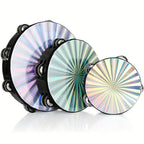 Double Row Radiant Tambourine – Handheld Rhythm Percussion for Music Education