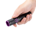 15W UV 365nm Blacklight Flashlight – Rechargeable Torch for Pet Urine Detection