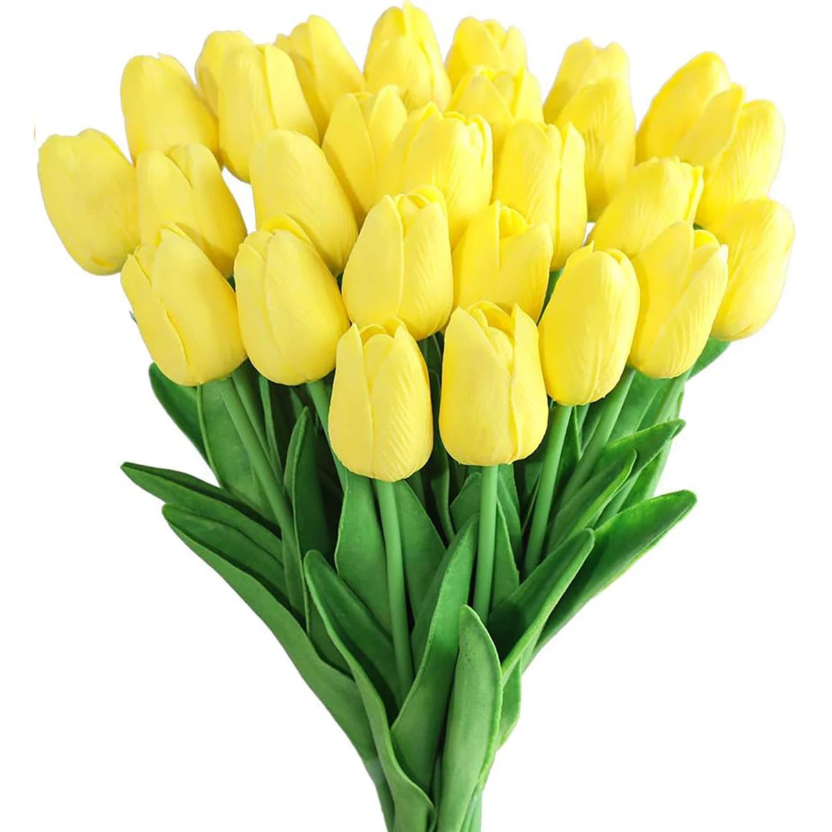 Real Touch Artificial Tulip Flowers – Decorative Floral Bouquet for Wedding Home