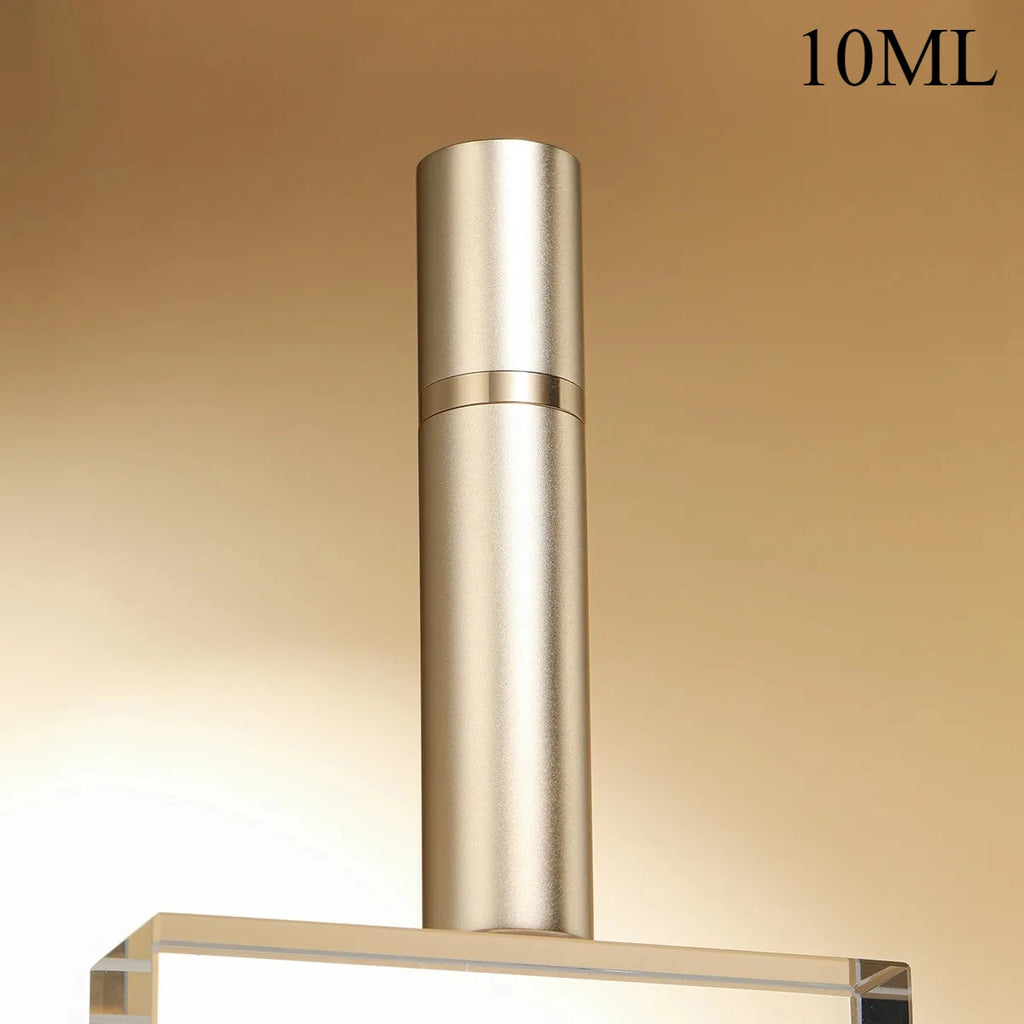 Refillable Aluminum Perfume Atomizer – Portable Spray Bottle for Travel