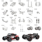 RC Car Spare Parts – Differential Shock and Tire Set for 1/14 Scale Models