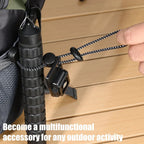 Elastic Rope Buckle – Trekking Pole Fixation for Hiking Camping Gear