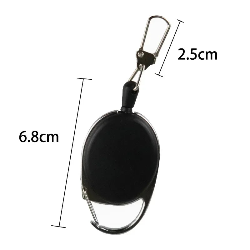 Retractable Badge Reel – Zinger Retractor with Clip for Fly Fishing Gear