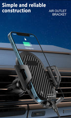 Wireless Charging Phone Mount – Dashboard Holder for Porsche Taycan