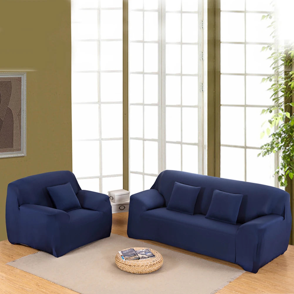 Thickened Elastic Sofa Slipcovers – Sectional Corner Couch Protection for Living Room