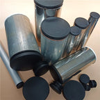 Round Steel Pipe End Caps – Protective Tubing Inserts for Furniture Legs