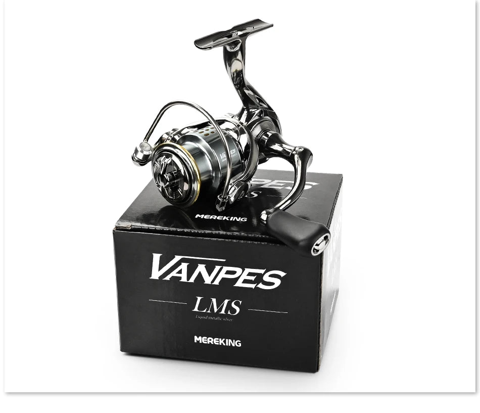 Spinning Fishing Reel – 8Kg Drag Smooth Bearing for Outdoor Freshwater Angling