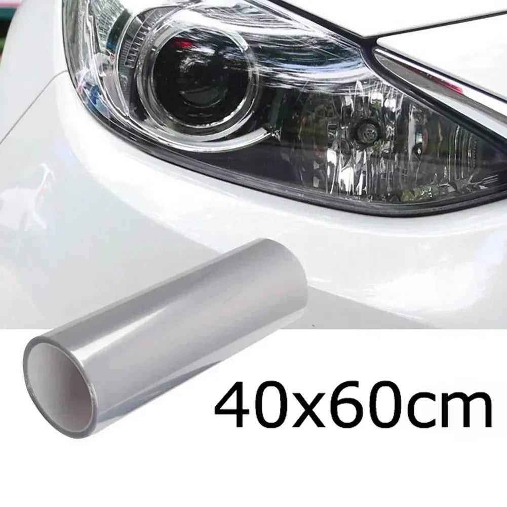 Transparent Vinyl Headlight Film – UV Protection Wrap for Auto Lighting