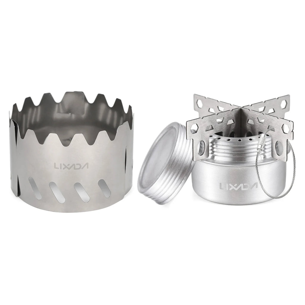 Portable Alcohol Stove Windshield – Ultralight Aluminum for Camping Hiking