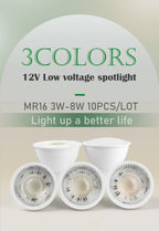 MR16 LED Spotlight Bulbs – Low Voltage GU5.3 Lighting for Home Kitchen