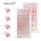 W Shape Eyelash Extensions – 3D Premade Volume Faux Mink Fans for Professionals