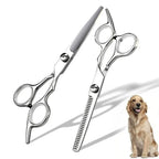 Professional Grooming Scissors – Stainless Steel for Pet Hair Trimming