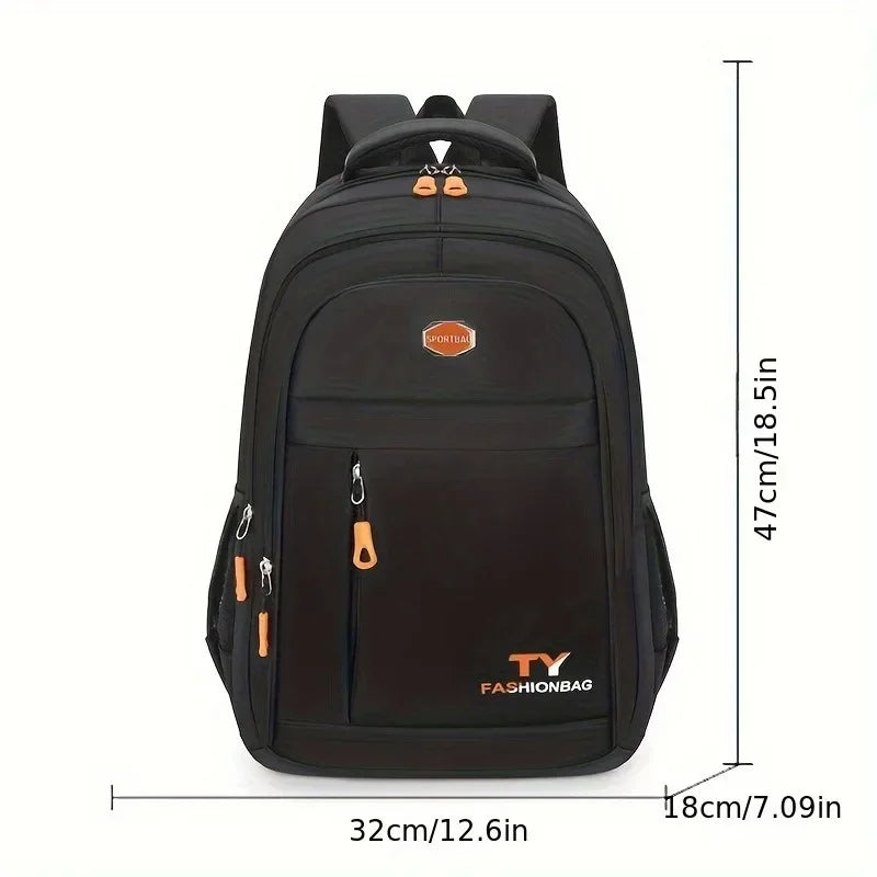 Large Waterproof Laptop Backpack – Casual Travel Bag for Men