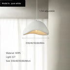 Wabi Sabi Pendant Light – Nordic Minimalist Chandelier for Dining Room Decor