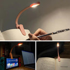 Rechargeable Clip-On Reading Lamp – Adjustable LED Book Light for Travel