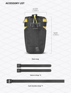 Rhinowalk Bicycle Water Bottle Bag – Insulated Carrier for City Commuting