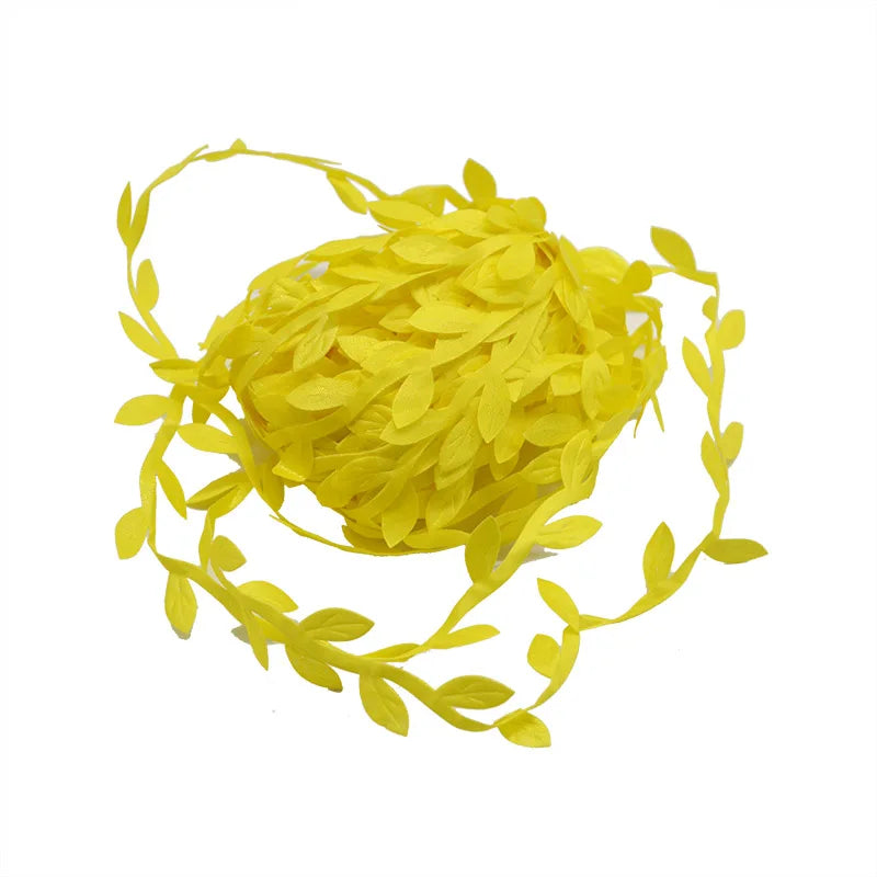 Artificial Silk Leaf Vine – 10 Meter Greenery for Wedding Wreath Decor