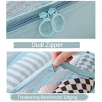 Mesh Travel Packing Cubes – Luggage Organizer Set for Suitcase Storage