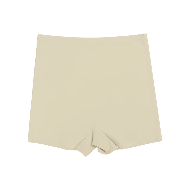 Seamless Ice Silk Biker Shorts – High Waisted Yoga Leggings for Fitness Gym