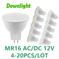 MR16 LED Spotlight Bulbs – Low Voltage GU5.3 Lighting for Home Kitchen