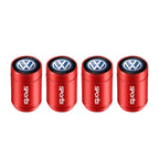 Alloy Tire Valve Caps – Dust Cover Accessories for Volkswagen Car Wheels