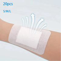 Large Hypoallergenic Non-Woven Adhesive Bandages – Medical Wound Dressings for First Aid