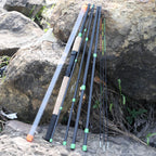 Carbon Fiber Feeder Fishing Rod – 3M Cork Handle Pole for Carp Angling