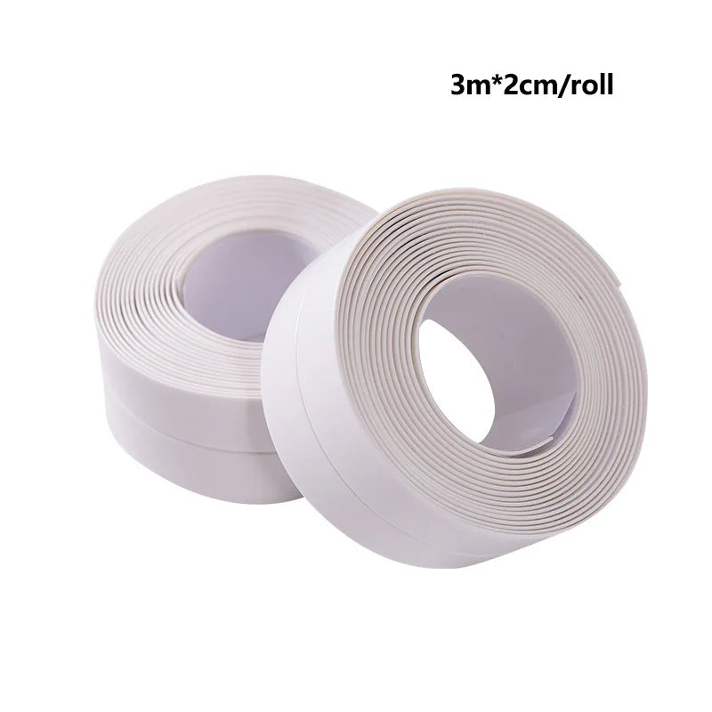 Waterproof PVC Sealing Tape – Adhesive Strip for Kitchen and Bathroom Sink