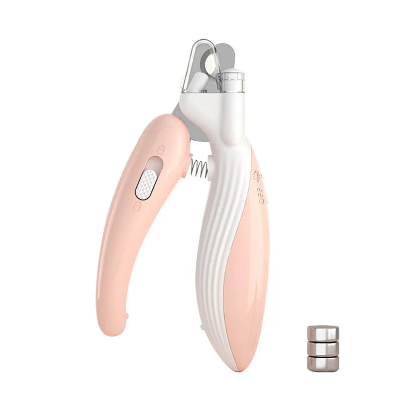 LED Pet Nail Clippers – Illuminated Claw Trimmer for Dogs and Cats