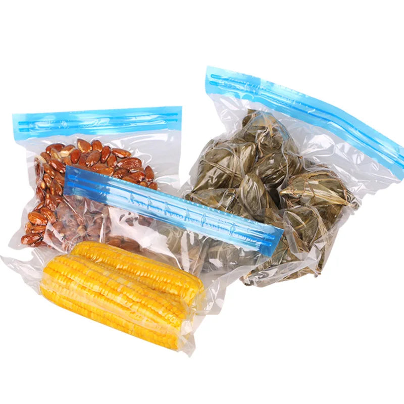 Reusable Vacuum Storage Bags – Airtight Food Sealers for Kitchen Organization