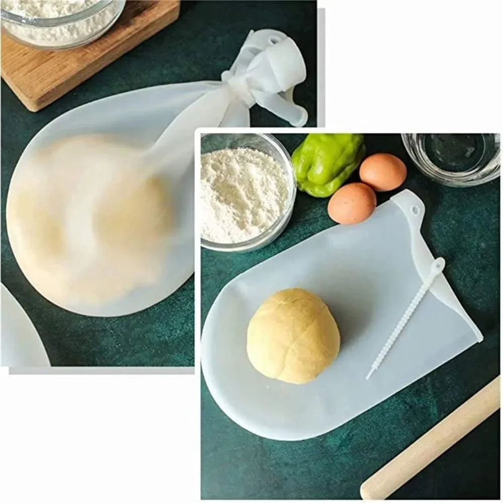 Silicone Dough Kneading Bag – Non-Toxic Mixer for Bread and Pizza Dough